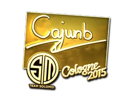 cajunb (Gold) | Cologne 2015 sticker