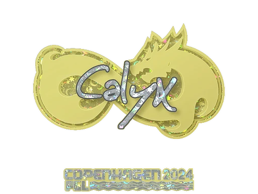 Calyx (Glitter) | Copenhagen 2024 sticker