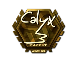 Calyx (Gold) | London 2018 sticker