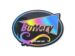 Candy Buttery sticker