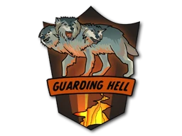Cerberus sticker
