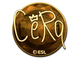CeRq (Gold) | Katowice 2019 sticker