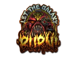 Chaos Marine sticker