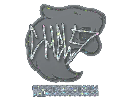 chelo (Glitter) | Copenhagen 2024 sticker