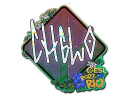 chelo (Glitter) | Rio 2022 sticker