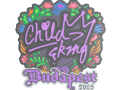 ChildKing (Embroidered) | Budapest 2025 sticker