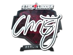 chrisJ (Foil) | Berlin 2019 sticker
