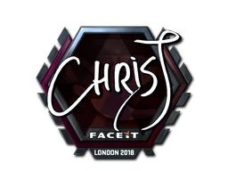 chrisJ (Foil) | London 2018 sticker