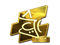 chrisJ (Gold) | Atlanta 2017 sticker