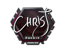 chrisJ | London 2018 sticker