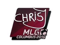 chrisJ | MLG Columbus 2016 sticker
