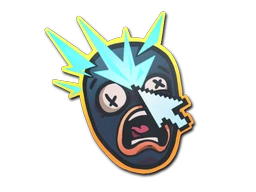 Clicking Heads sticker