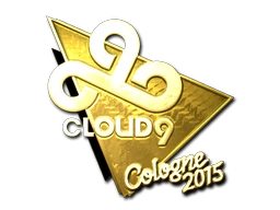 Cloud9 G2A (Gold) | Cologne 2015 sticker
