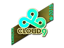 Cloud9 G2A (Gold) | Katowice 2015 sticker