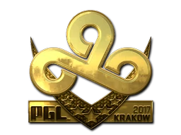Cloud9 (Gold) | Krakow 2017 sticker