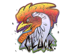 Cluck sticker