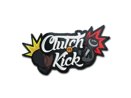 Clutch Or Kick sticker