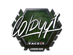 COLDYY1 | London 2018 sticker