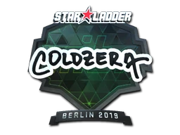 coldzera (Foil) | Berlin 2019 sticker