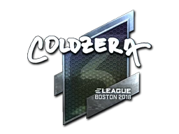 coldzera (Foil) | Boston 2018 sticker