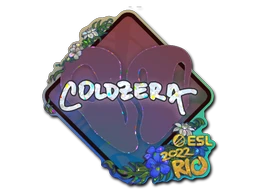 coldzera (Glitter) | Rio 2022 sticker