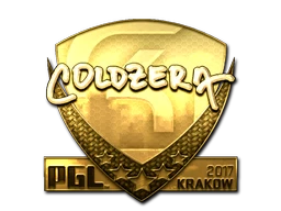 coldzera (Gold) | Krakow 2017 sticker