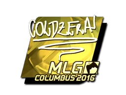 coldzera (Gold) | MLG Columbus 2016 sticker