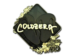 coldzera (Gold) | Rio 2022 sticker