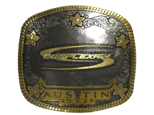 Complexity Gaming (Gold) | Austin 2025 sticker