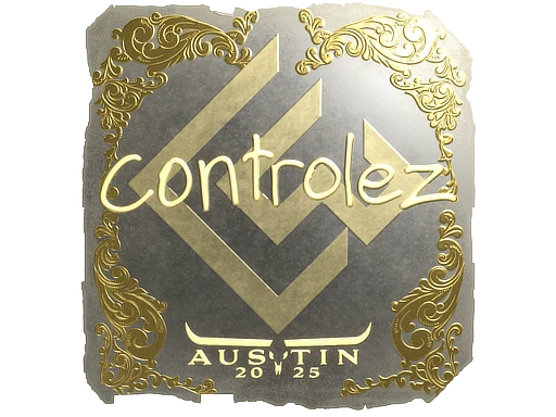 controlez (Gold) | Austin 2025 sticker