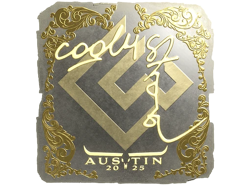 cool4st (Gold) | Austin 2025 sticker