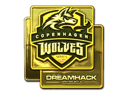 Copenhagen Wolves (Gold) | DreamHack 2014 sticker