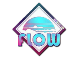 Cotton Candy Flow sticker