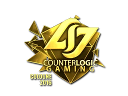 Counter Logic Gaming (Gold) | Cologne 2016 sticker