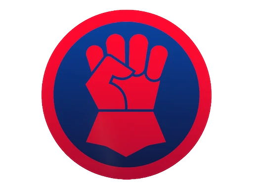 Crimson Fists sticker