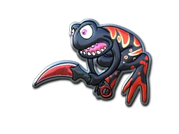 Crimson Web Poison Frog sticker