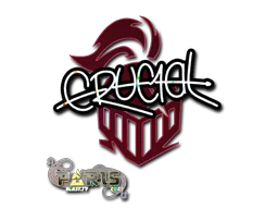 CRUC1AL (Glitter) | Paris 2023 sticker