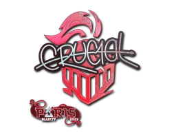 CRUC1AL (Holo) | Paris 2023 sticker