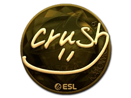 crush (Gold) | Katowice 2019 sticker