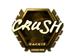 crush (Gold) | London 2018 sticker