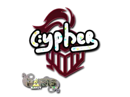 Cypher (Glitter) | Paris 2023 sticker