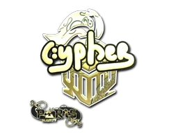 Cypher (Gold) | Paris 2023 sticker