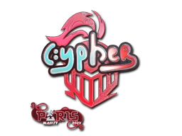 Cypher (Holo) | Paris 2023 sticker