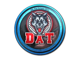 dAT team (Foil) | Cologne 2014 sticker