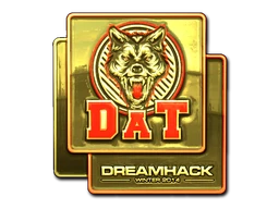dAT team (Gold) | DreamHack 2014 sticker