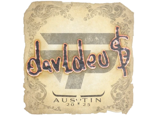 dav1deuS | Austin 2025 sticker