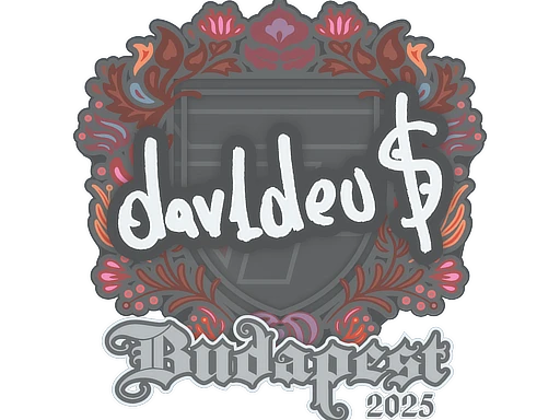 dav1deuS | Budapest 2025 sticker