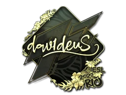 dav1deuS (Gold) | Rio 2022 sticker