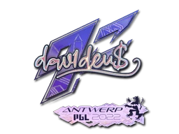 dav1d (Holo) | Antwerp 2022 sticker