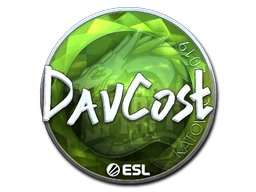 DavCost (Foil) | Katowice 2019 sticker